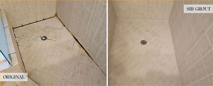 Shower Restored by Our Expert Tile and Grout Cleaners in Cary, NC